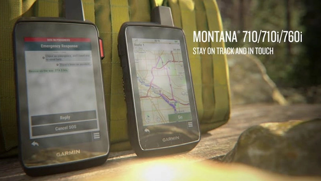 What are the differences between the Garmin Montana 700 Series and 710 Series?