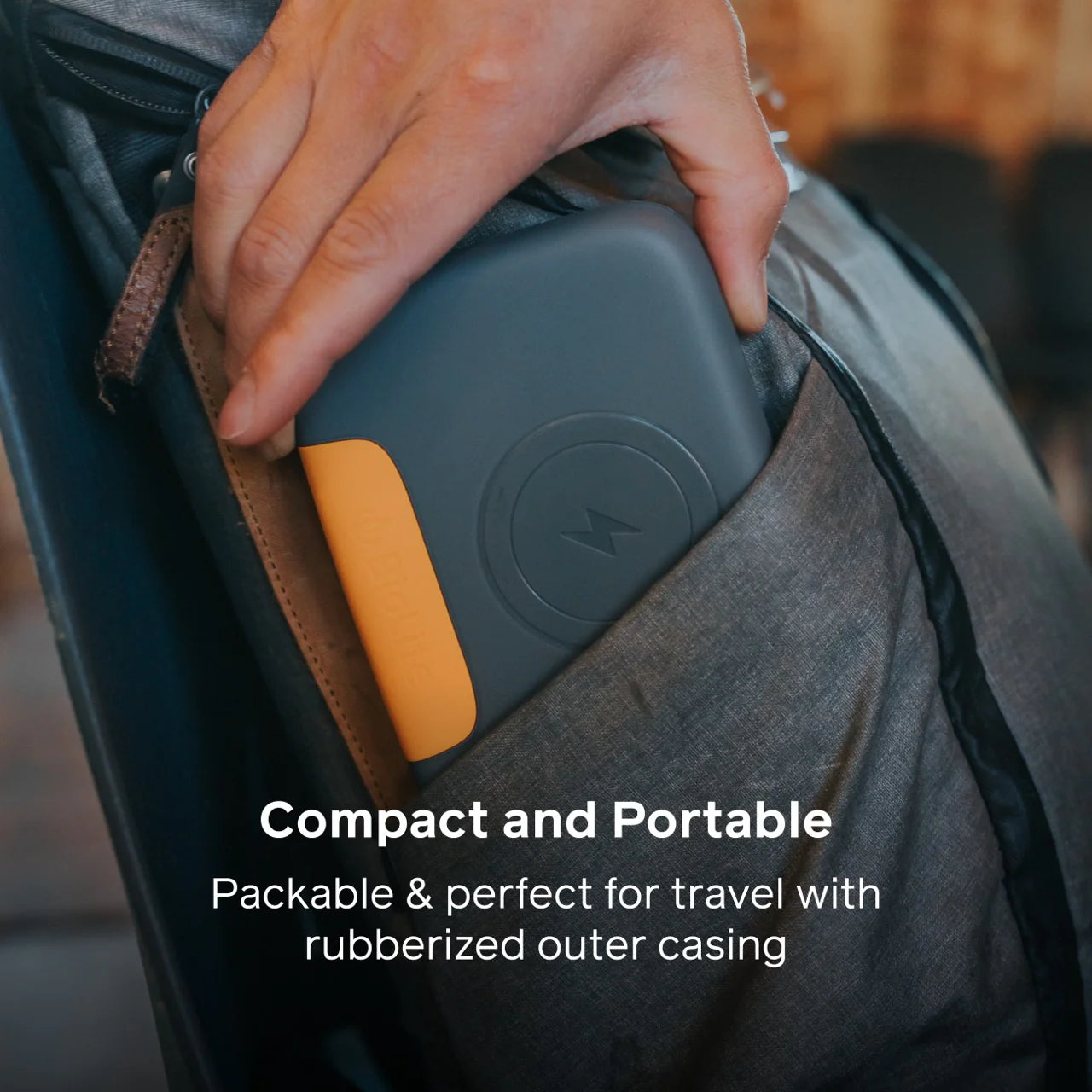 Simultaneously charge up to 5 devices. The Charge 100 Max is a 25,000mAh portable176. power bank with a magnetic wireless deck, high-speed 100W USB-C/ USB-A ports