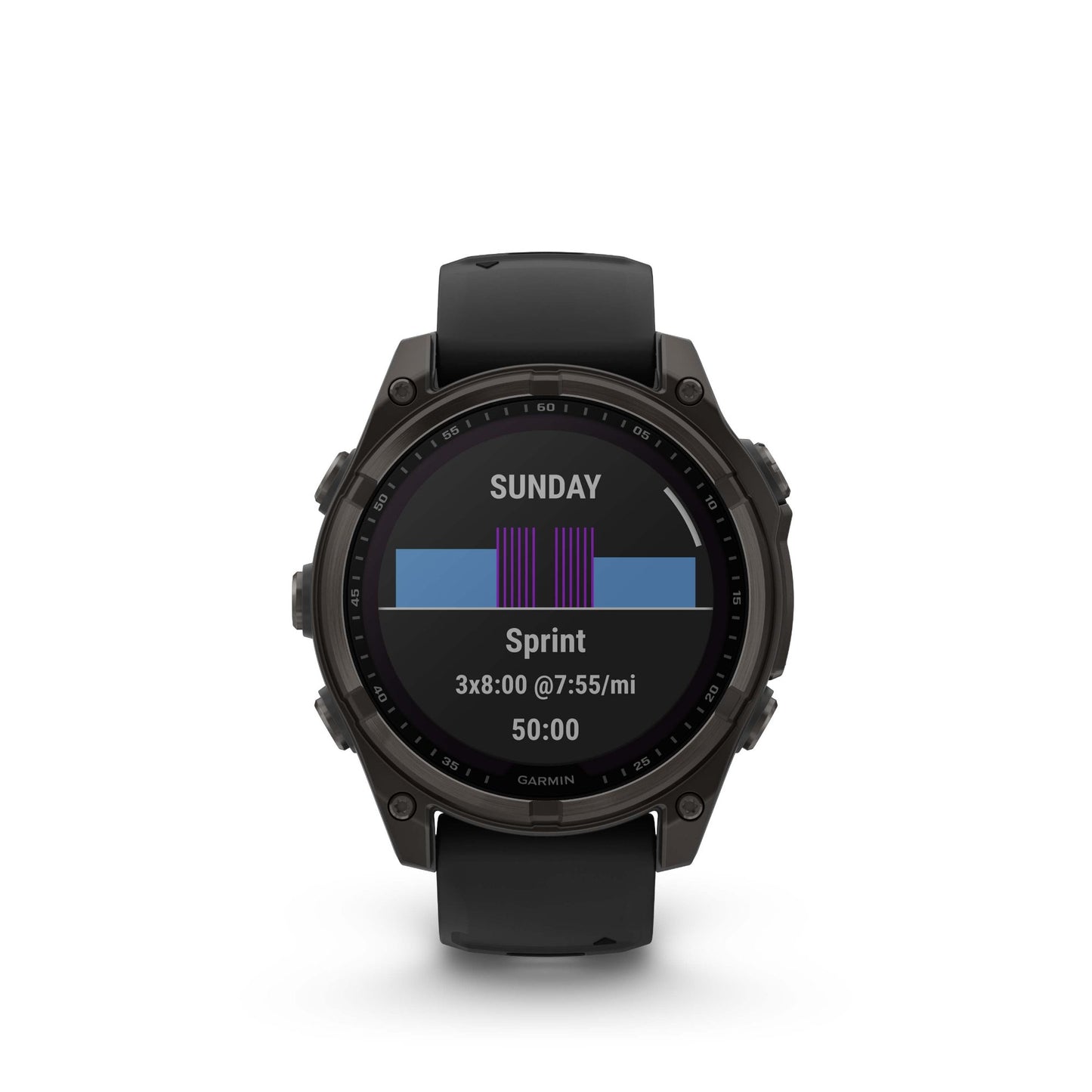 Garmin Fenix 8 Solar Sapphire For serious athletes and adventurers who want to push beyond their limits, this premium sports GPS smartwatch is built to perform