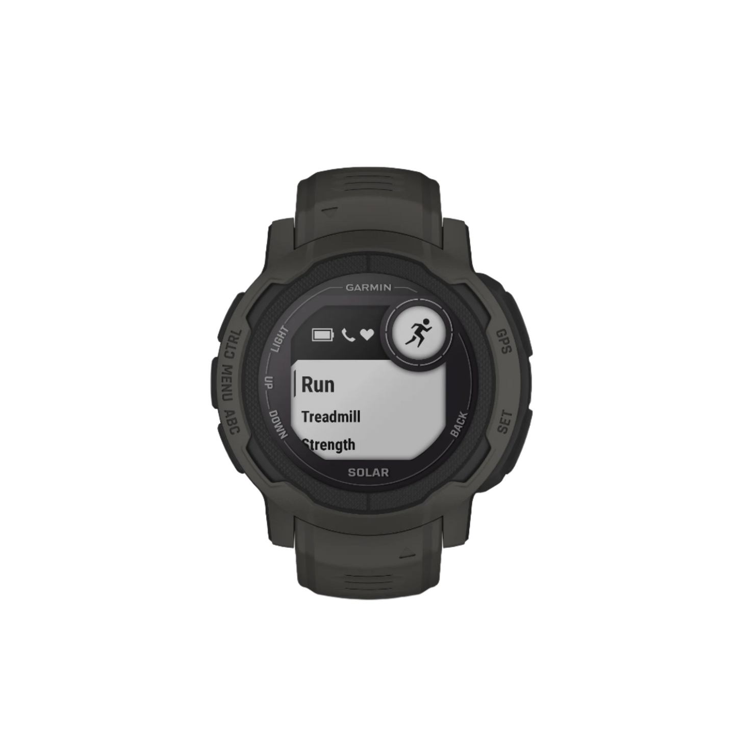 Garmin Instinct 2 Solar Keep your experiences going with unlimited battery life in smartwatch mode with solar charging