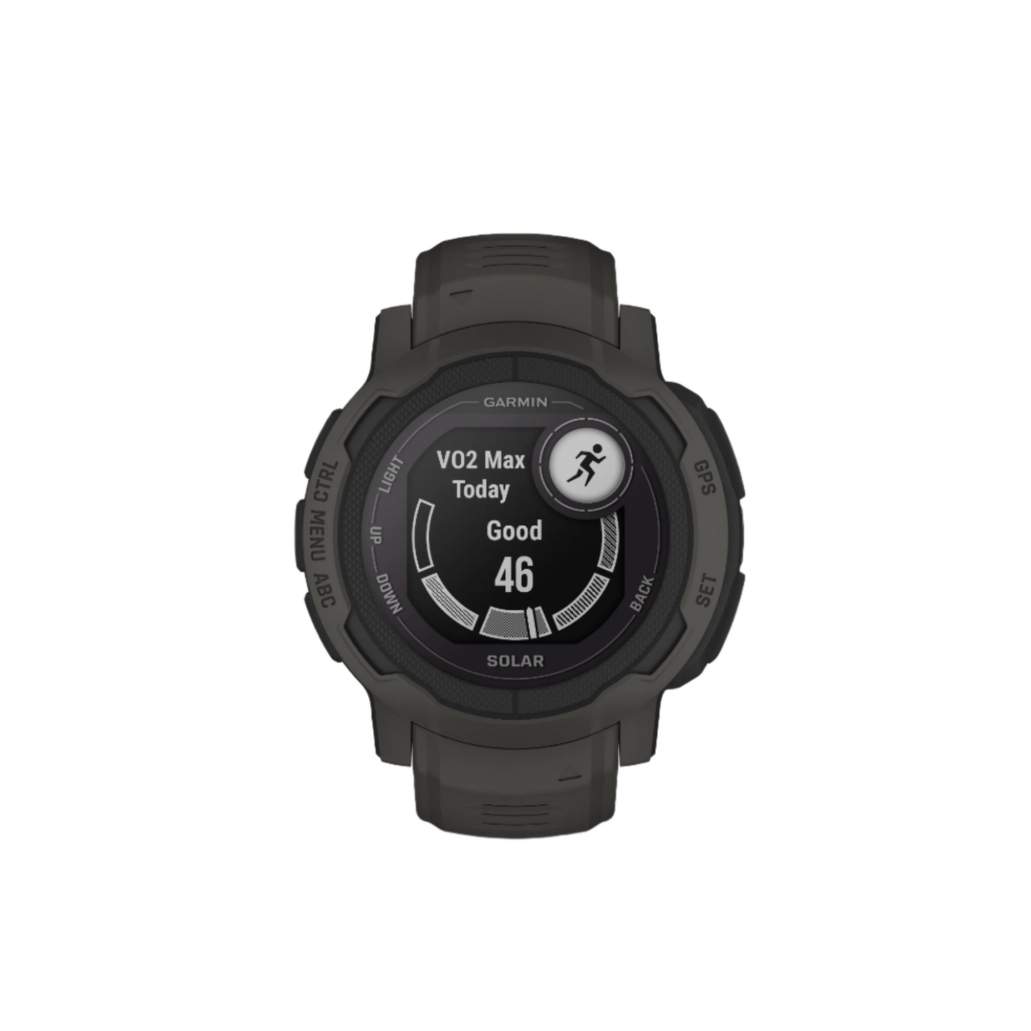 Garmin Instinct 2 Solar Keep your experiences going with unlimited battery life in smartwatch mode with solar charging