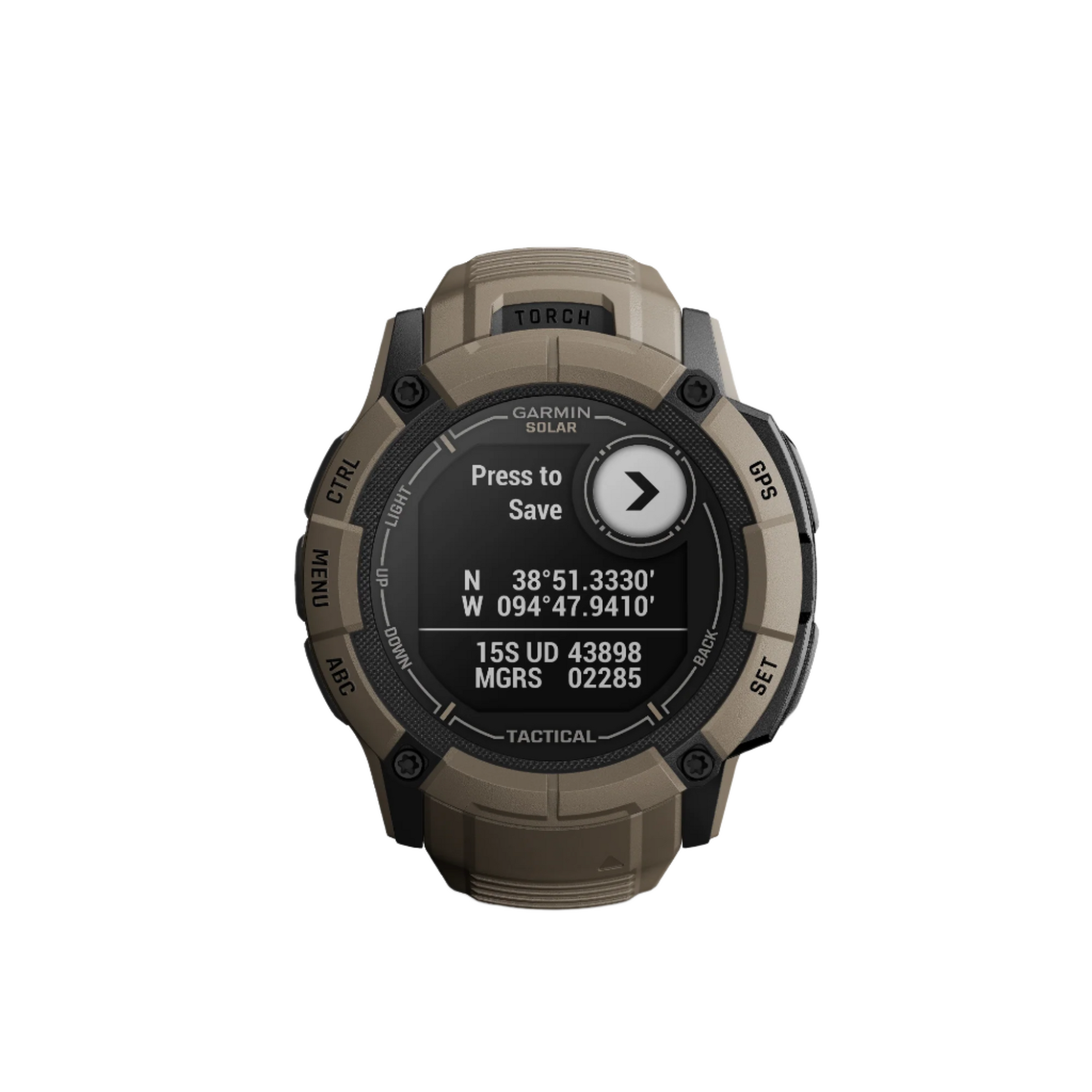 Garmin Instinct 2x Solar - Tactical Edition, Rugged multisport GPS smartwatch, tough enough to keep up with you, comes equipped with tactical-specific features, a built-in LED flashlight and solar charging