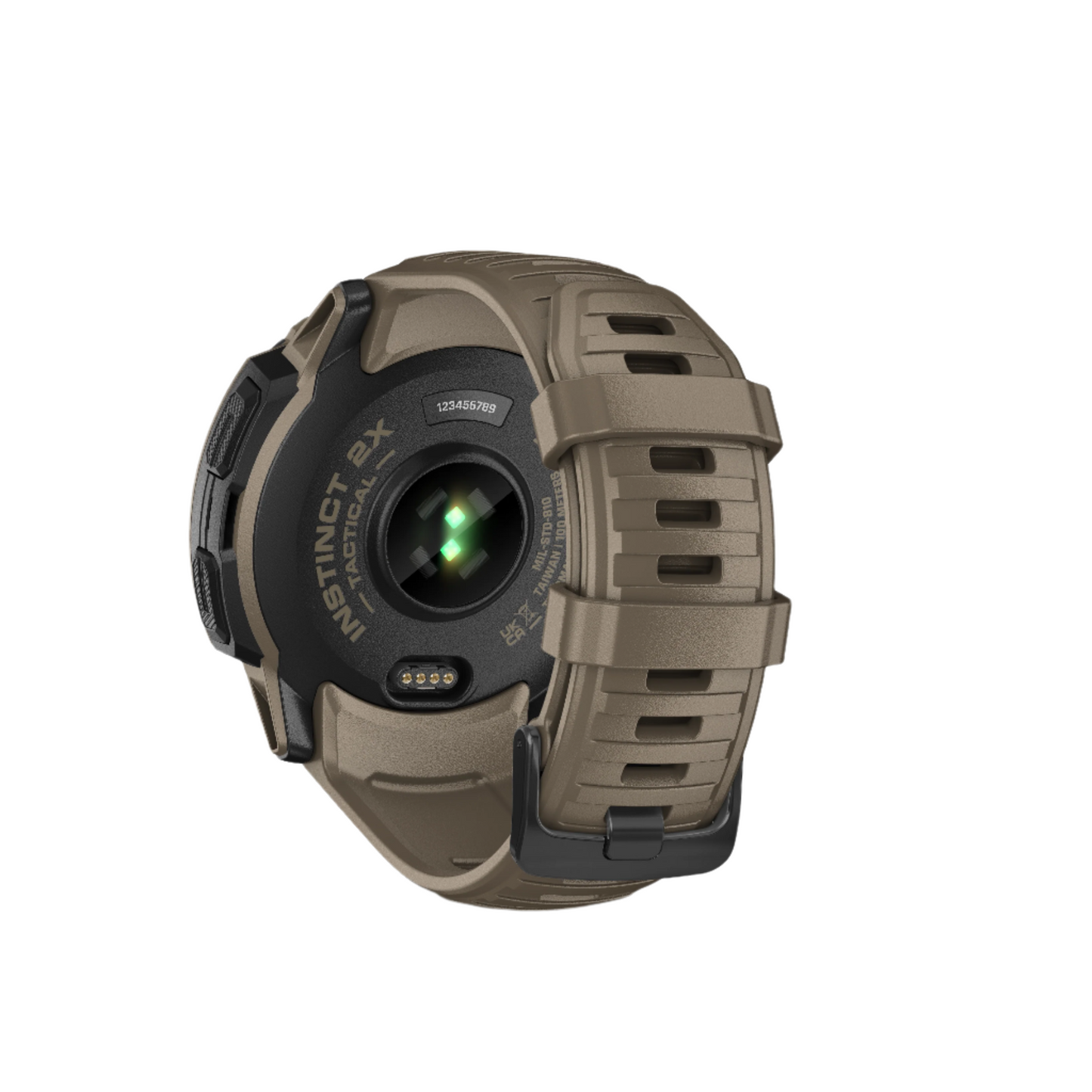 Garmin Instinct 2x Solar - Tactical Edition, Rugged multisport GPS smartwatch, tough enough to keep up with you, comes equipped with tactical-specific features, a built-in LED flashlight and solar charging