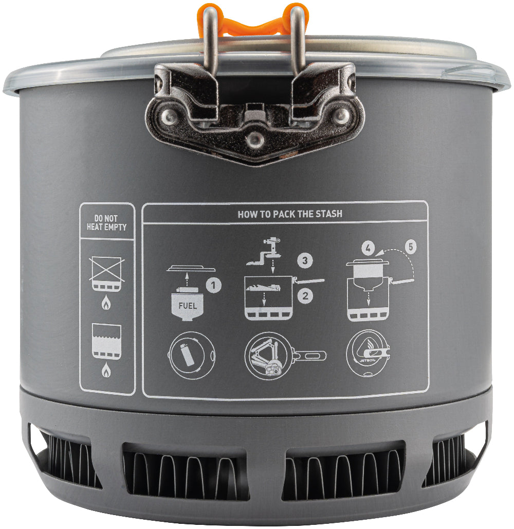 We designed the all-new Jetboil Stash™ to be lightweight and compact, maximizing your pack space without sacrificing performance