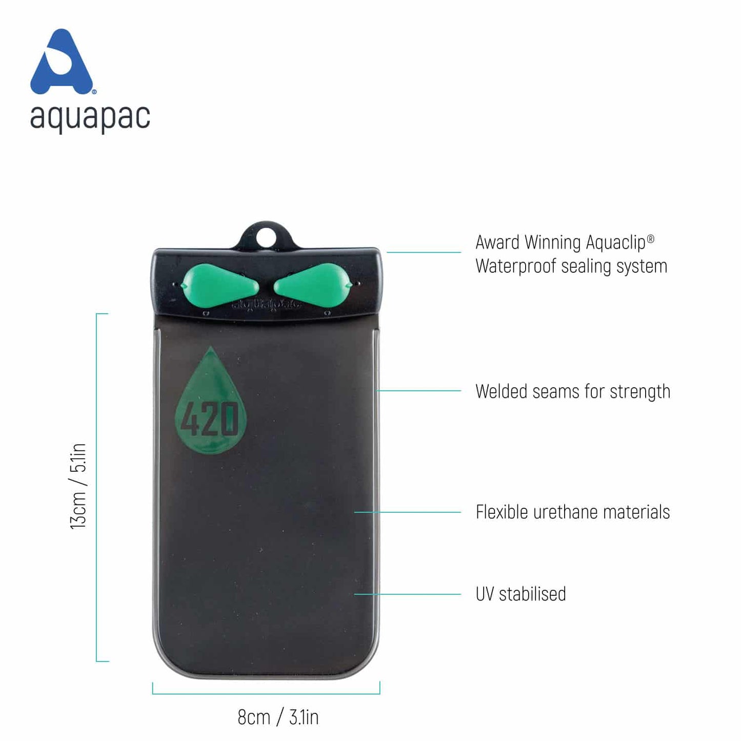Aquapac Waterproof Keymaster - Key & Card Case