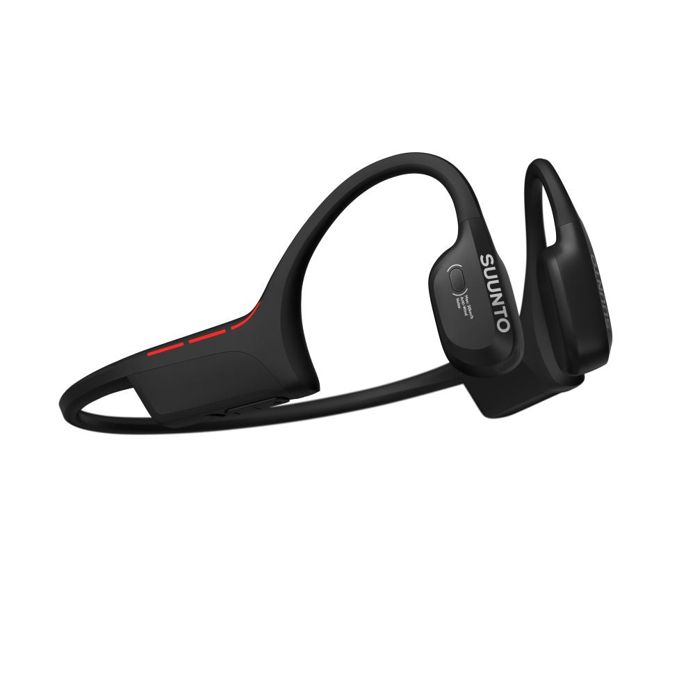 Suunto Wing 2 premium bone conduction headphones with LED lights & battery life of up to 12 hours and an additional 24 hours from the external powerbank