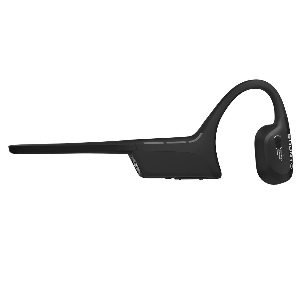 Suunto Wing 2 premium bone conduction headphones with LED lights & battery life of up to 12 hours and an additional 24 hours from the external powerbank