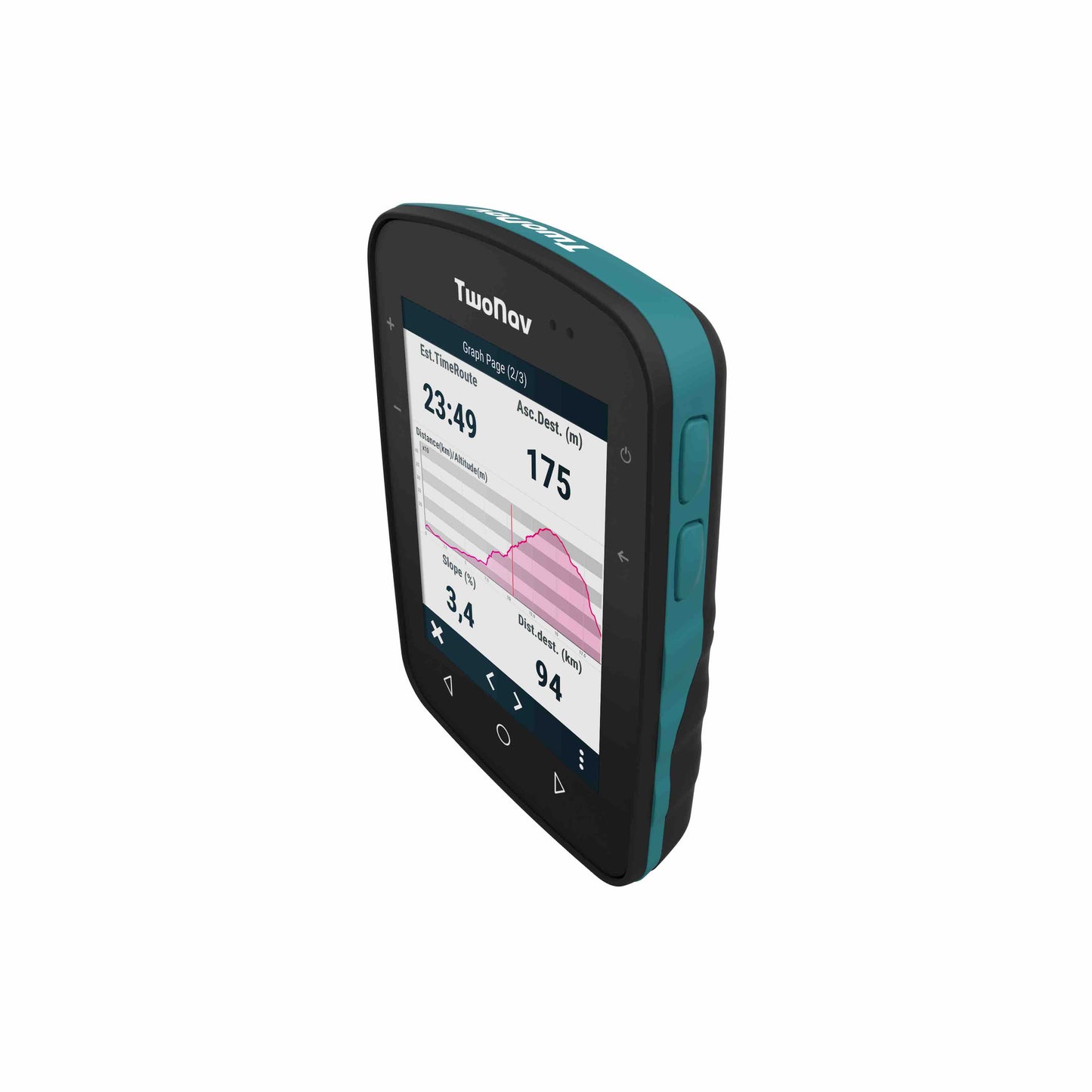 The TwoNav Terra is the outdoor GPS navigator for adventure lovers, explore safely and without limits for all kinds of activities with a larger 3.7" screen