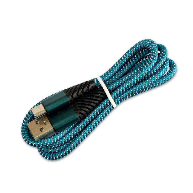 High-quality TwoNav USB A - USB C cable that allows for optimal battery charging and computer connection for data transfer.