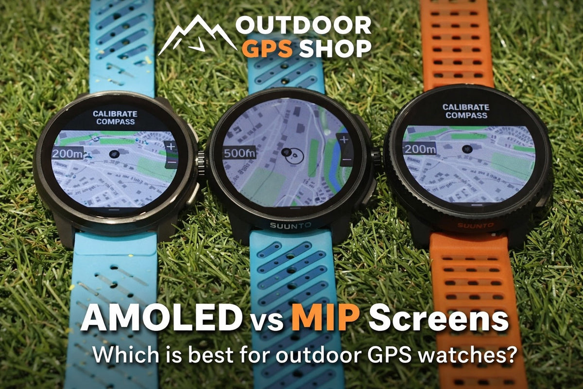 AMOLED vs MIP GPS Watch Screens – Which is Best for Outdoor Use ...