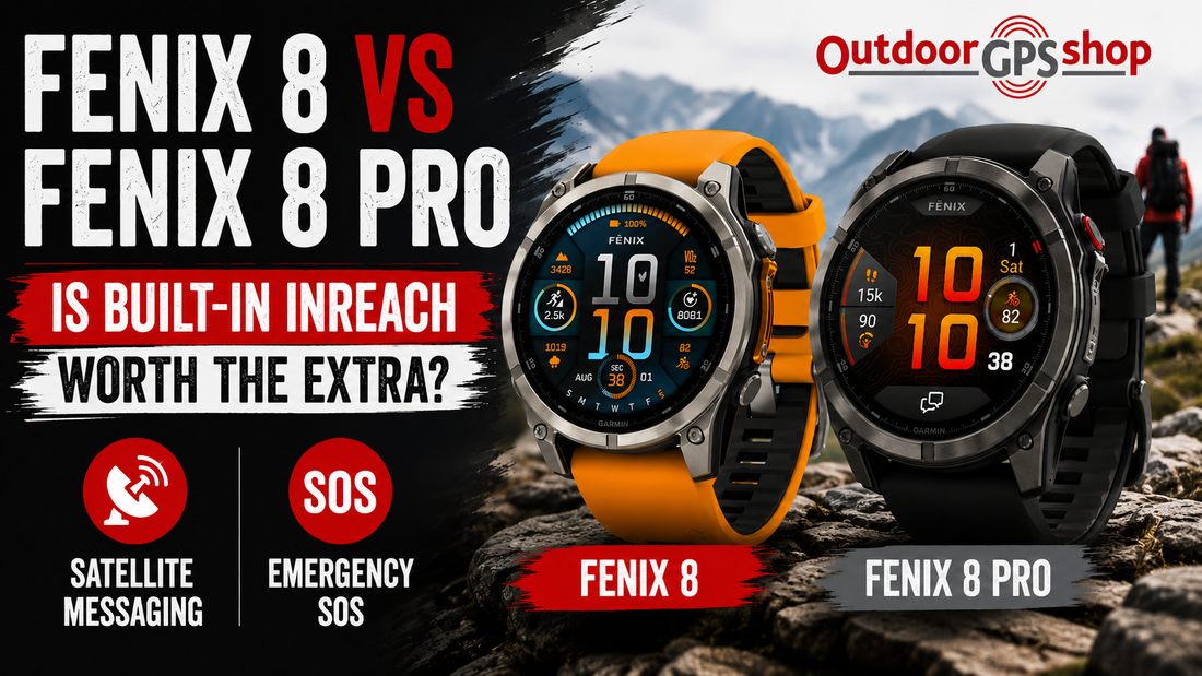 Fenix 8 vs Fenix 8 Pro comparison