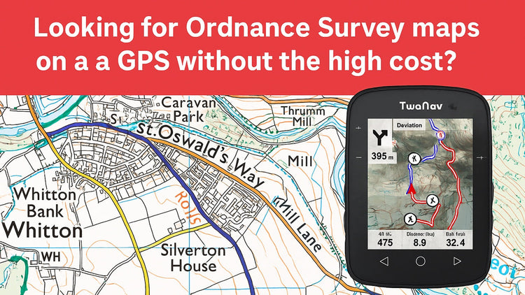 Looking for Ordnance Survey maps on a GPS without the high cost ...
