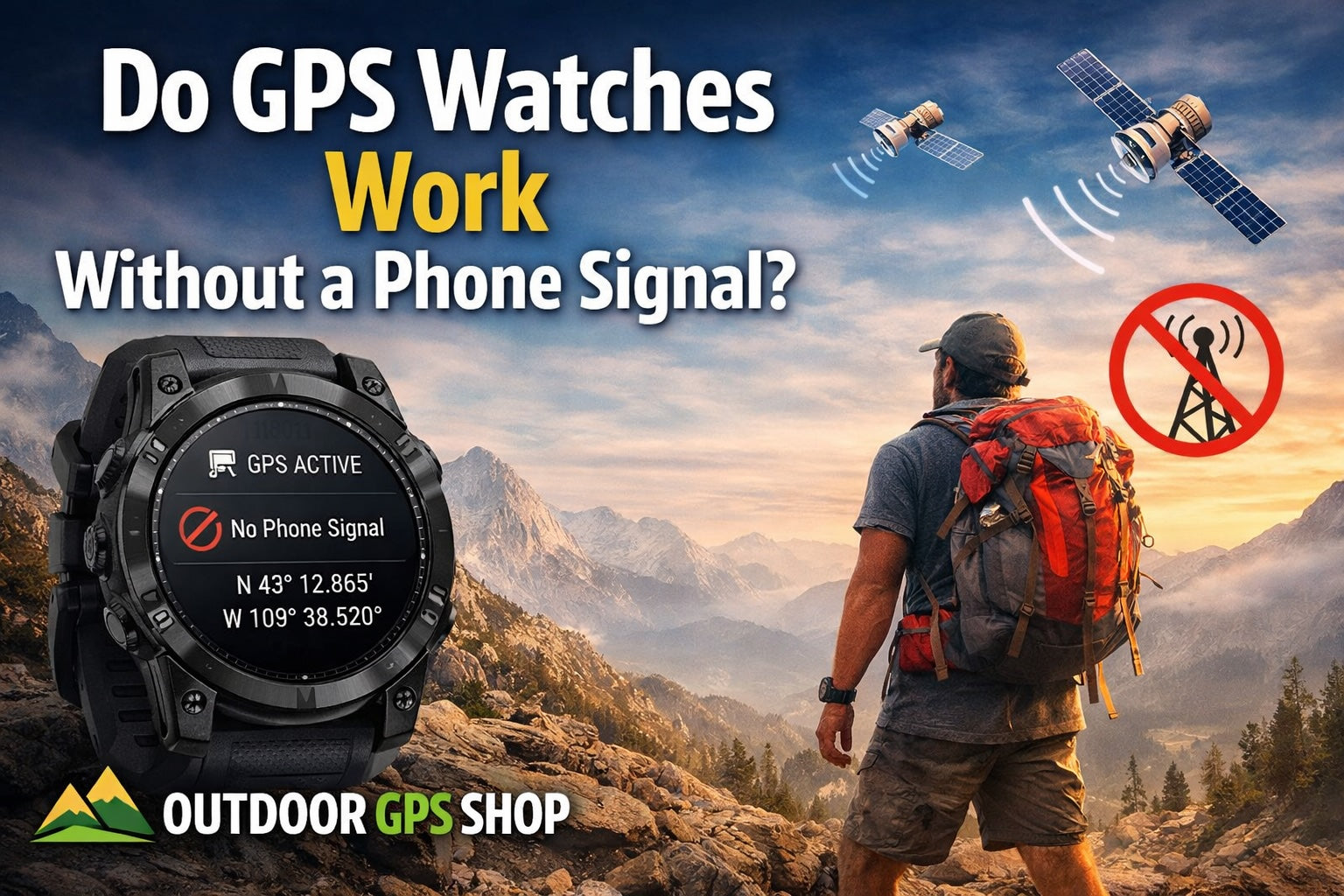 Do GPS Watches Work Without a Phone Signal? Garmin & Suunto Explained ...