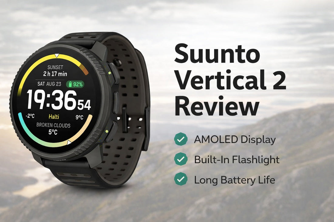 Review Suunto Vertical 2 - AMOLED