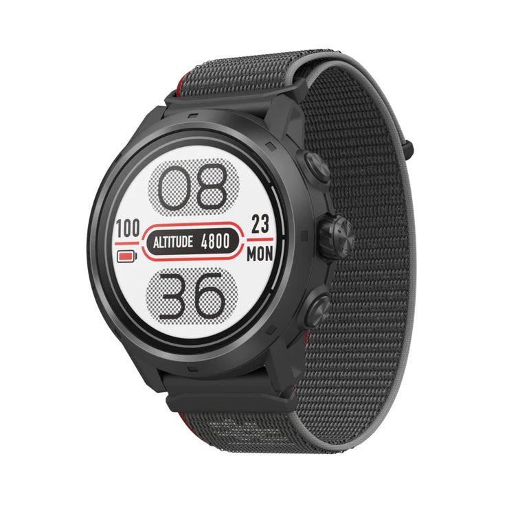 Coros Apex 2 Pro Premium Multisport GPS Watch, with A sapphire glass screen & grade 5 titanium alloy bezel protect the watch from wear & tear.