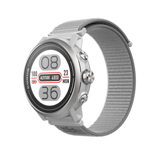Coros Apex 2 Premium Multisport GPS Watch, with A sapphire glass screen & grade 5 titanium alloy bezel protect the watch from wear & tear.