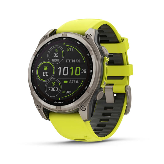 Garmin Fenix 8 Solar Sapphire For serious athletes and adventurers who want to push beyond their limits, this premium sports GPS smartwatch is built to perform