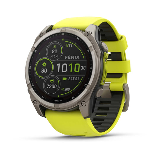 Garmin Fenix 8 Solar Sapphire For serious athletes and adventurers who want to push beyond their limits, this premium sports GPS smartwatch is built to perform