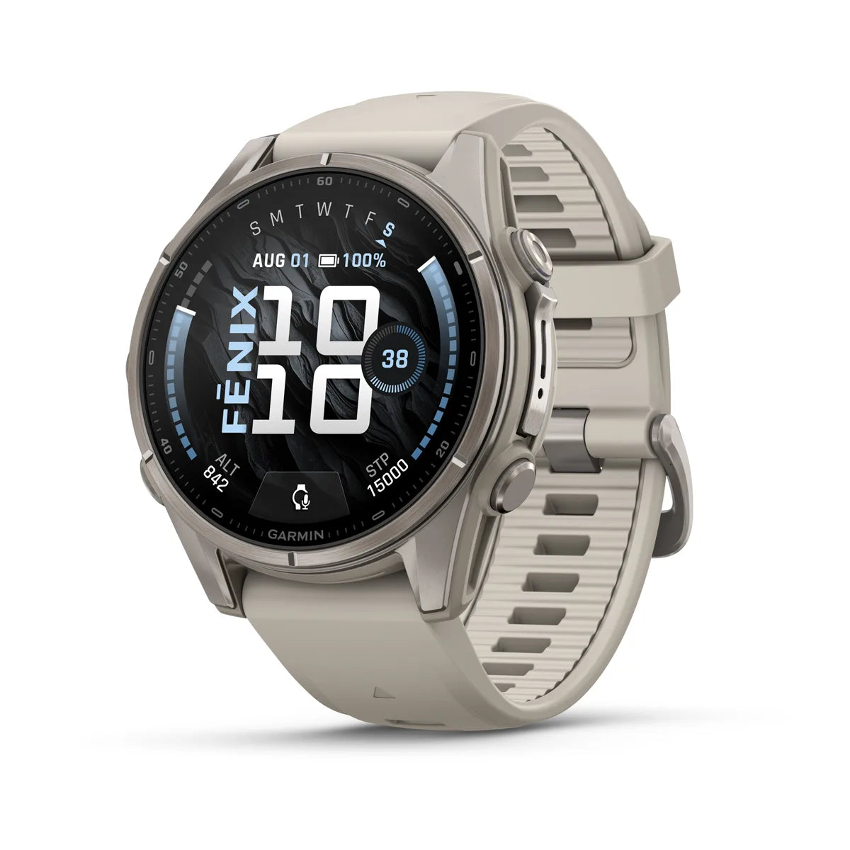 Garmin Fenix 9 premium GPS smartwatch styled for smaller wrists, it features enhanced stamina & endurance tracking + smoother, more intuitive routable maps.