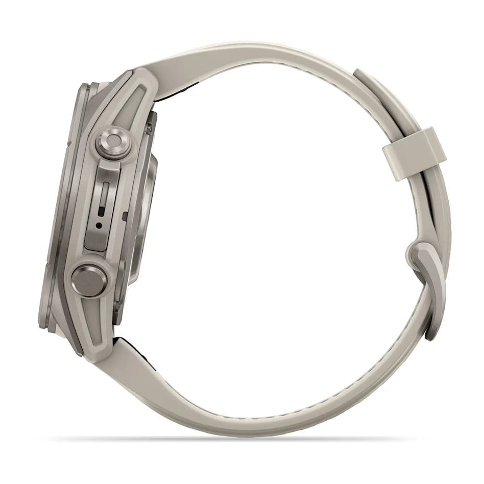 Garmin Fenix 9 premium GPS smartwatch styled for smaller wrists, it features enhanced stamina & endurance tracking + smoother, more intuitive routable maps.