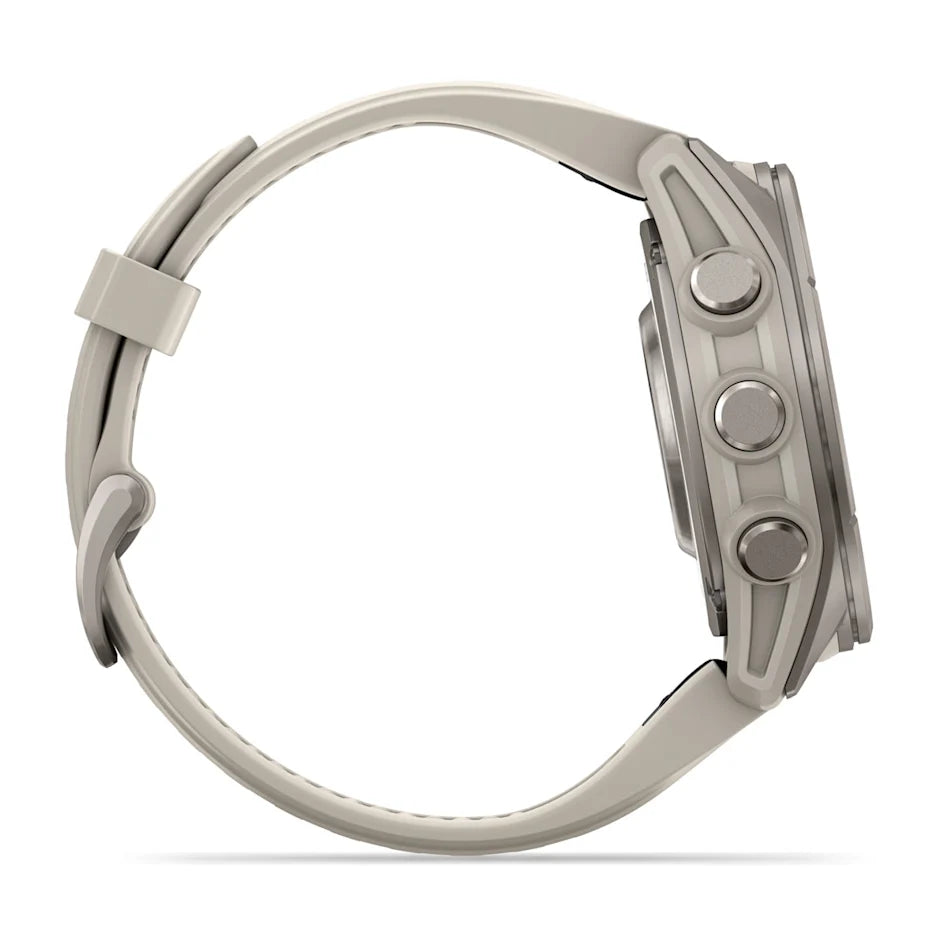 Garmin Fenix 9 premium GPS smartwatch styled for smaller wrists, it features enhanced stamina & endurance tracking + smoother, more intuitive routable maps.
