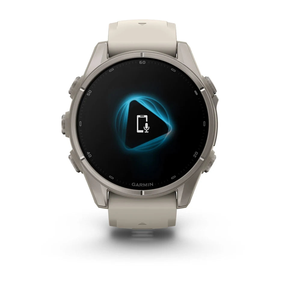 Garmin Fenix 9 premium GPS smartwatch styled for smaller wrists, it features enhanced stamina & endurance tracking + smoother, more intuitive routable maps.