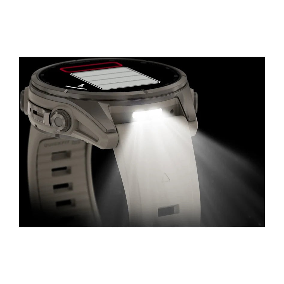 Garmin Fenix 9 premium GPS smartwatch styled for smaller wrists, it features enhanced stamina & endurance tracking + smoother, more intuitive routable maps.