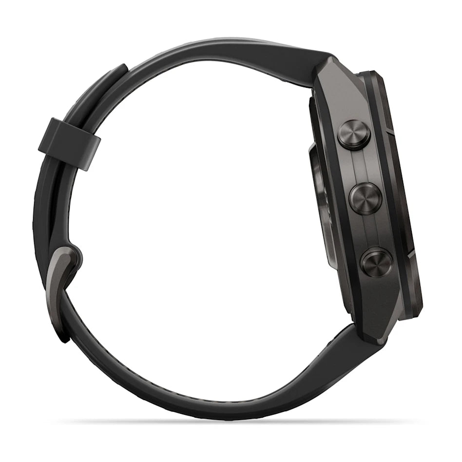 Garmin Fenix 9 Pro inReach - has a durable titanium case, bright AMOLED display + inReach LTE off-grid satellite connectivity