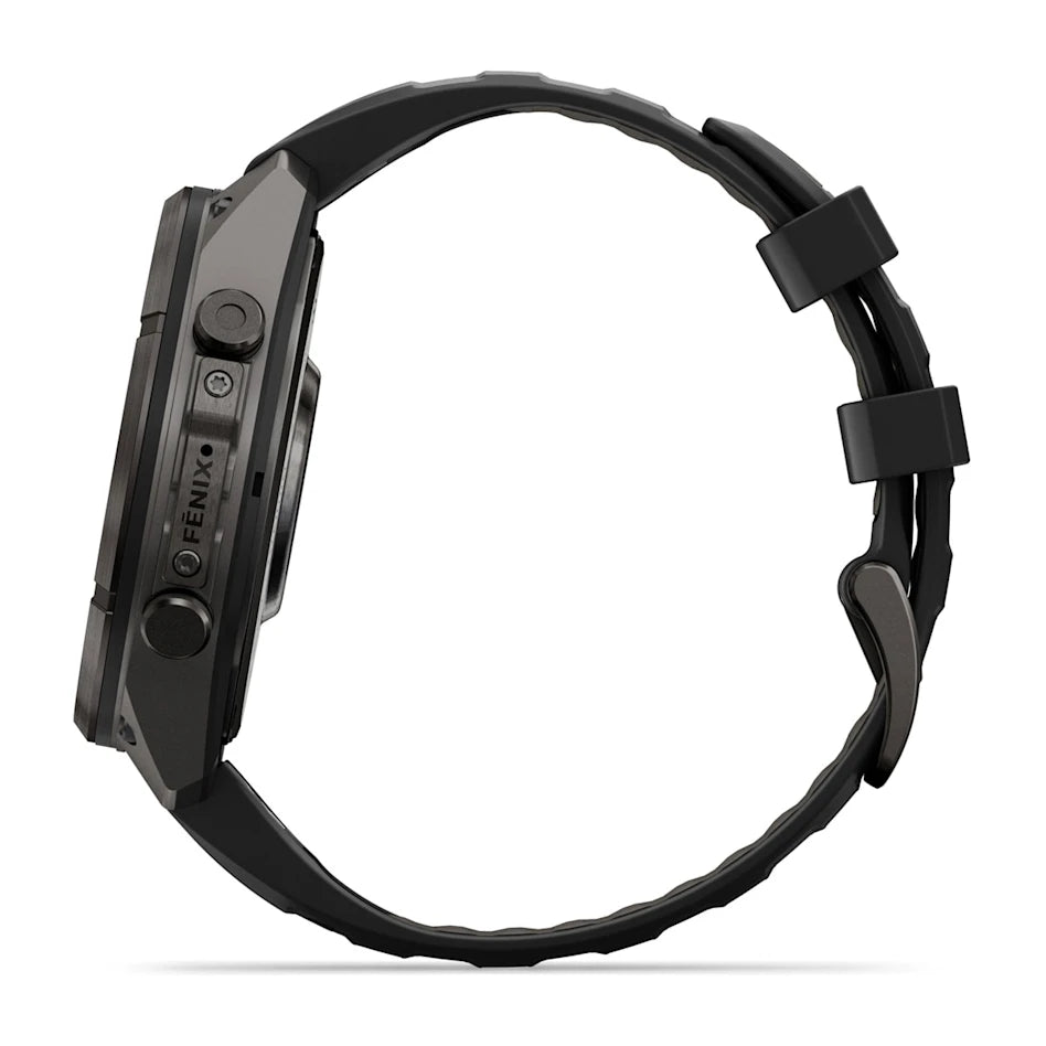 Garmin Fenix 9 Pro inReach - has a durable titanium case, bright AMOLED display + inReach LTE off-grid satellite connectivity