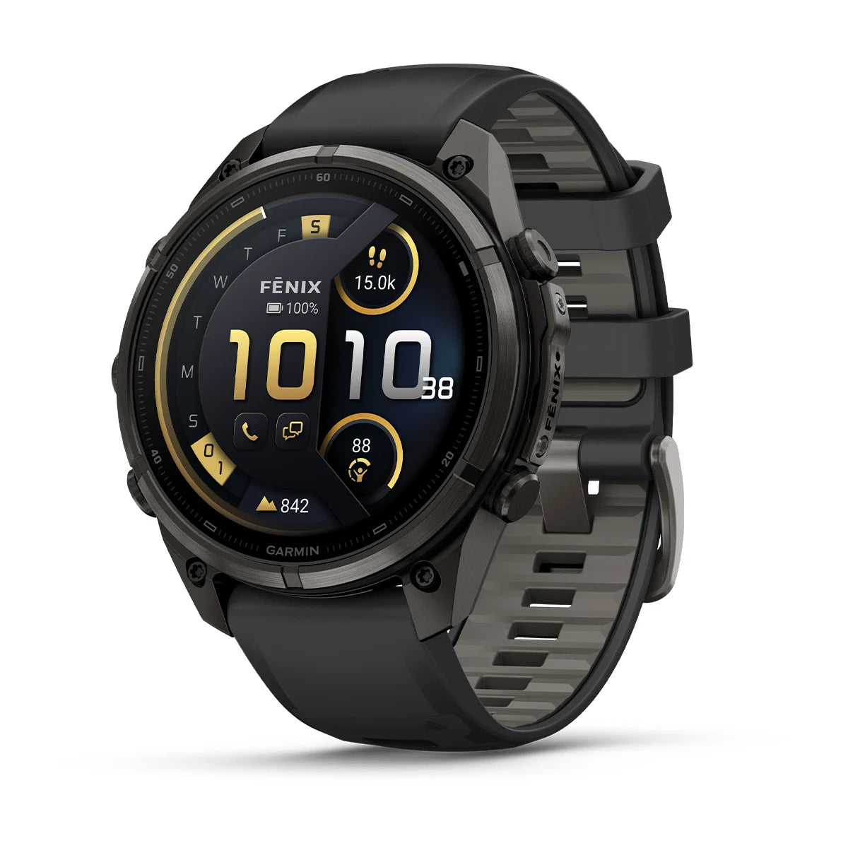 Garmin Fenix 9 Pro inReach - has a durable titanium case, bright AMOLED display + inReach LTE off-grid satellite connectivity