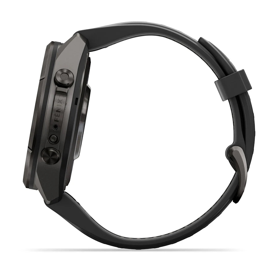 Garmin Fenix 9 Pro inReach - has a durable titanium case, bright AMOLED display + inReach LTE off-grid satellite connectivity