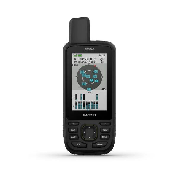 Garmin GPSMap67 a premium rugged handheld GPS Device, with long battery life