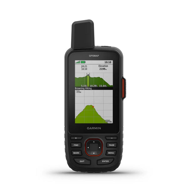 GPSMap67i a rugged handheld GPS and satellite communicator