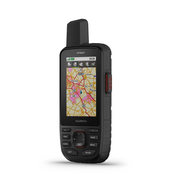 GPSMap67i a rugged handheld GPS and satellite communicator