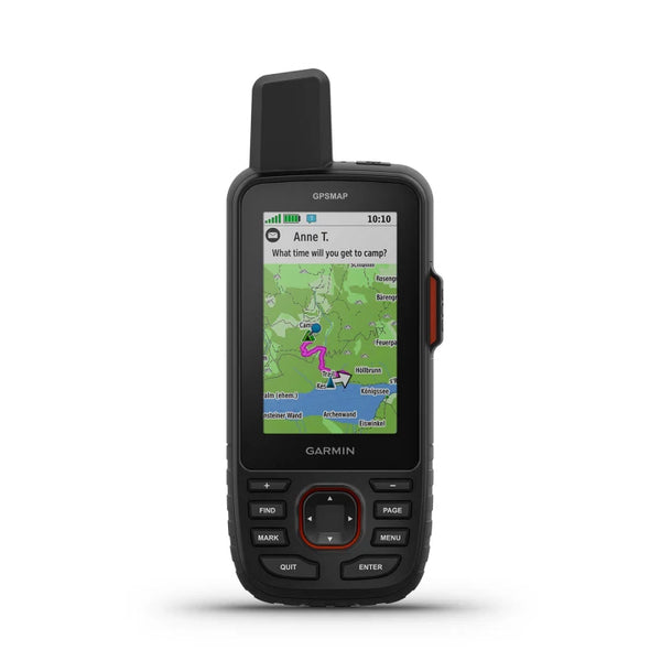 GPSMap67i a rugged handheld GPS and satellite communicator