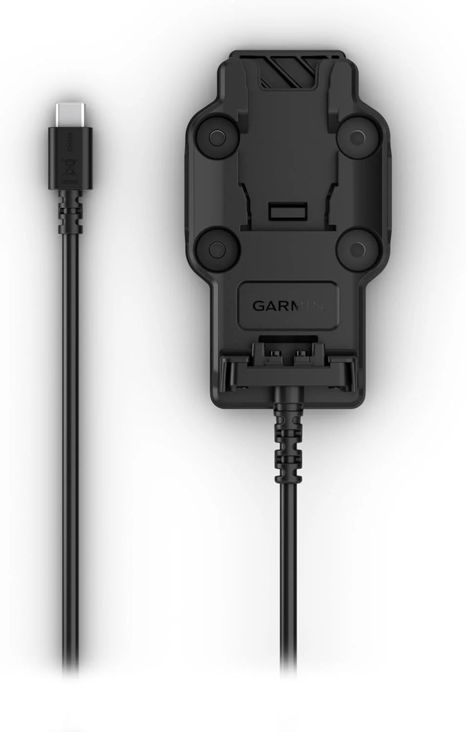 Designed for one-handed, quick-release operation, this powered mount for the Garmin GPSMAPH1 & H1iplus