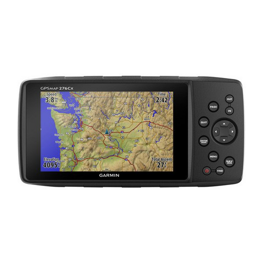 Garmin GPXMap276cx rugged GPS navigation for off road or on water