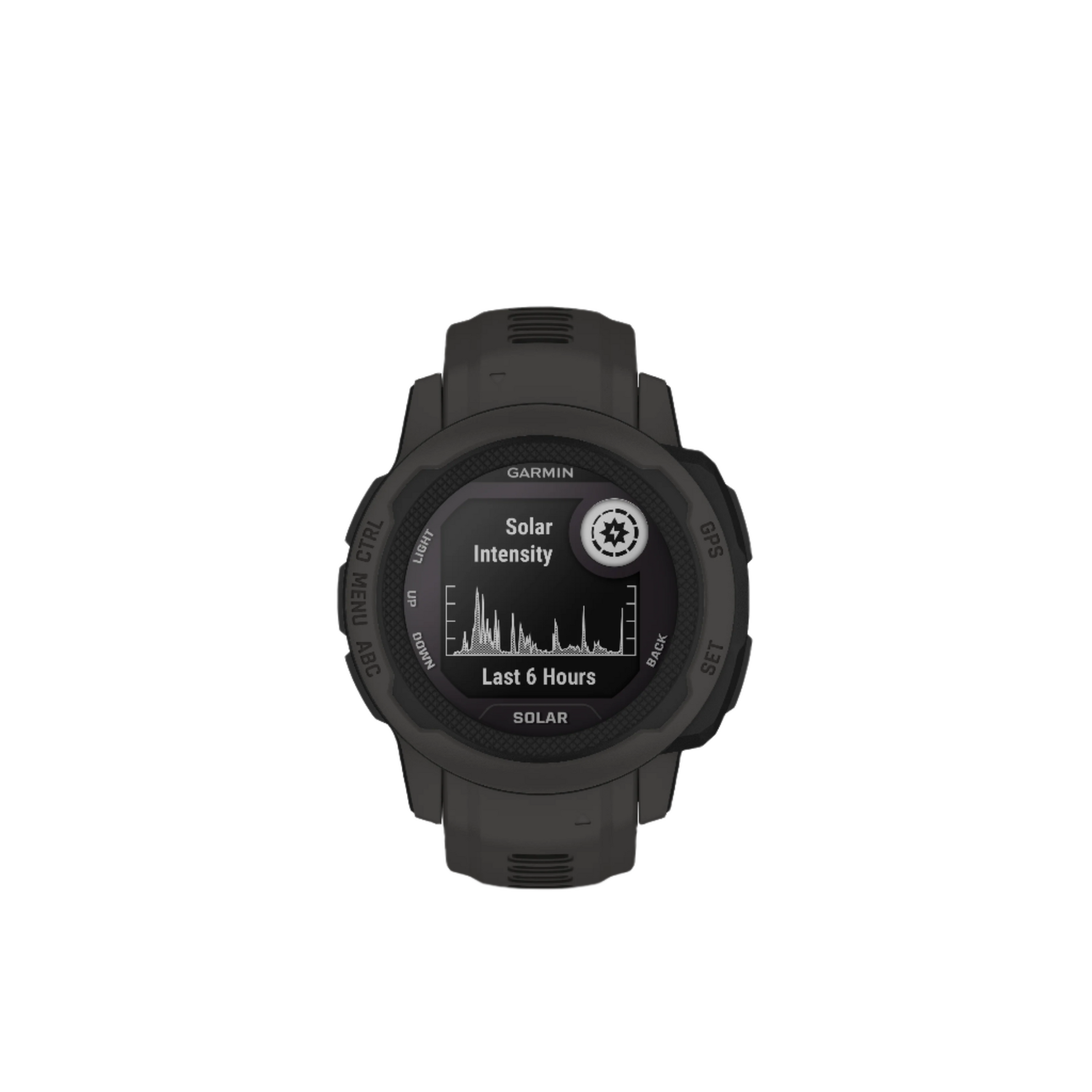 Garmin Instinct 2s Solar, keep your experiences going with up to 51 days of battery life in smartwatch mode with solar charging.