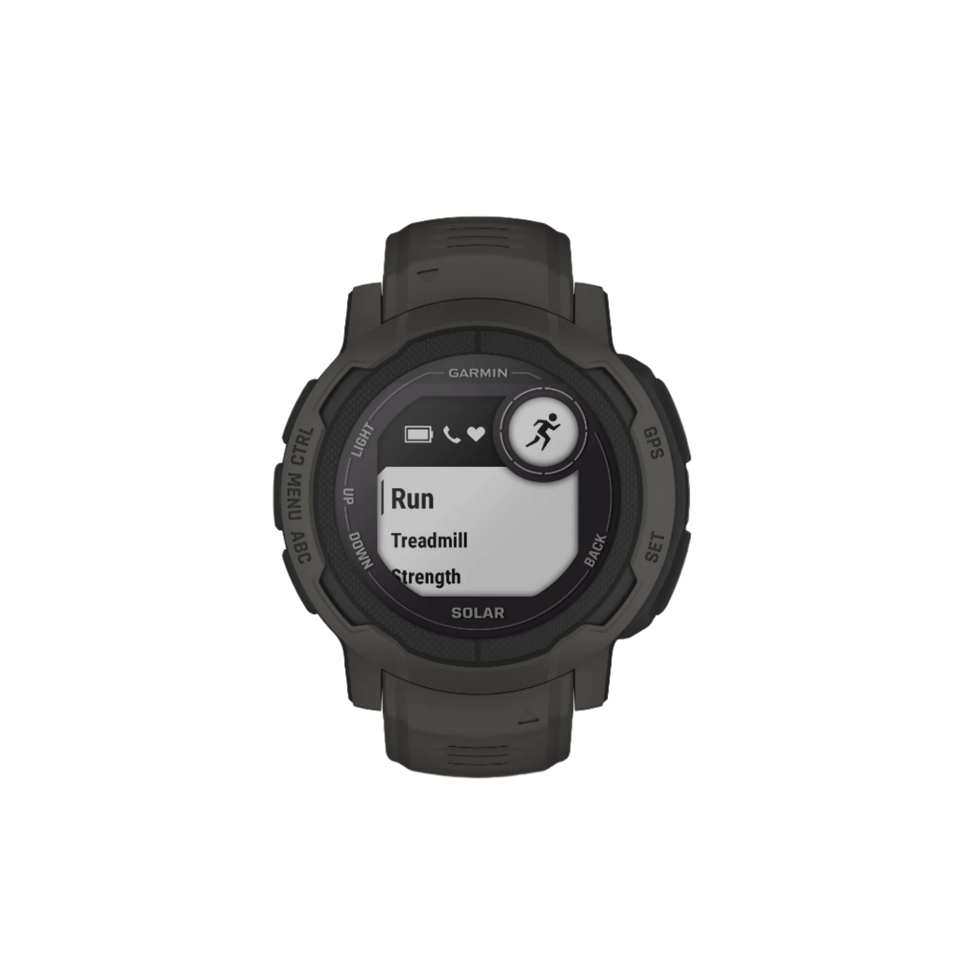 Garmin Instinct 2 Solar Keep your experiences going with unlimited battery life in smartwatch mode with solar charging 