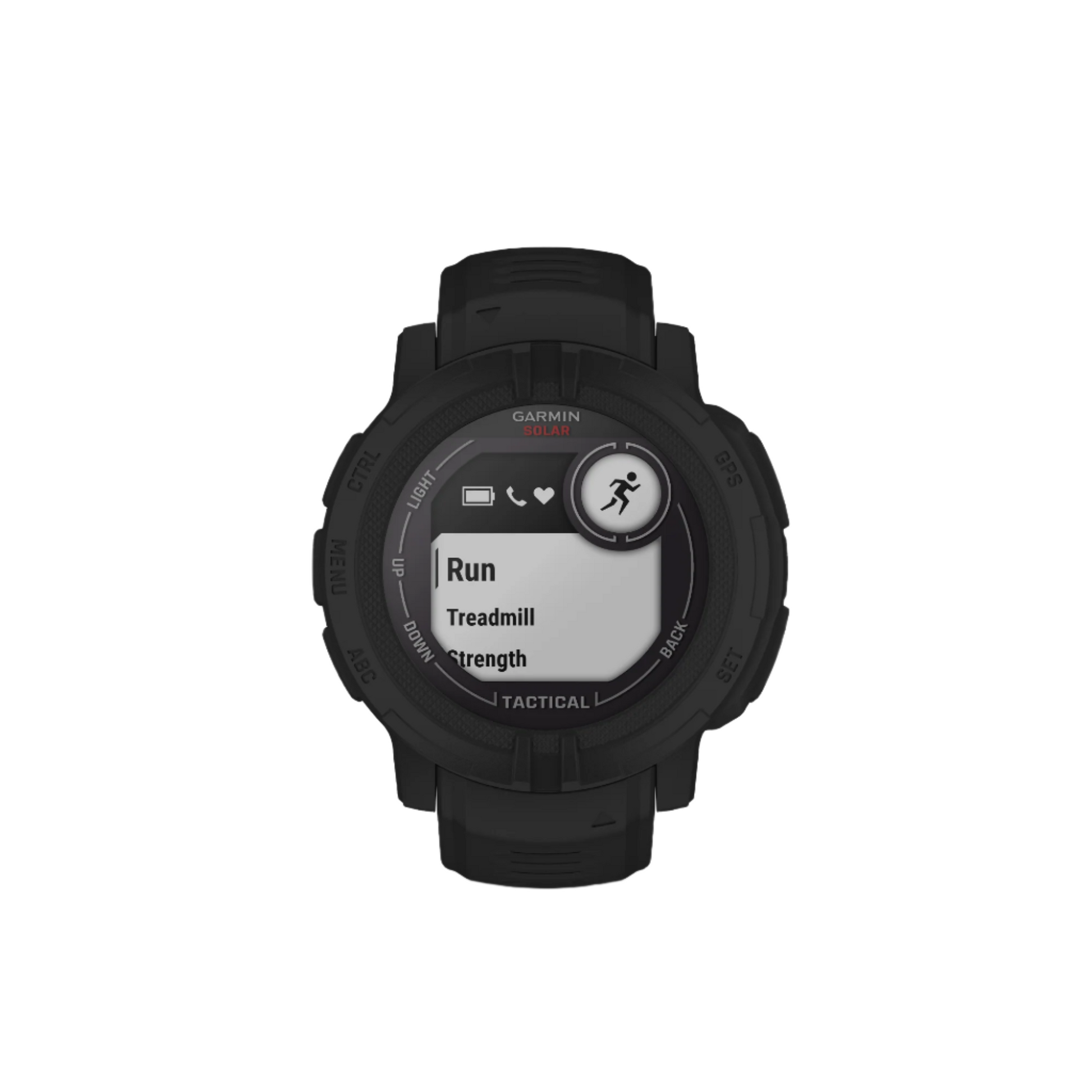 Garmin Instinct 2 Solar Tactical rugged multisport GPS smartwatch is equipped with tactical-specific features and has solar charging to keep you going.