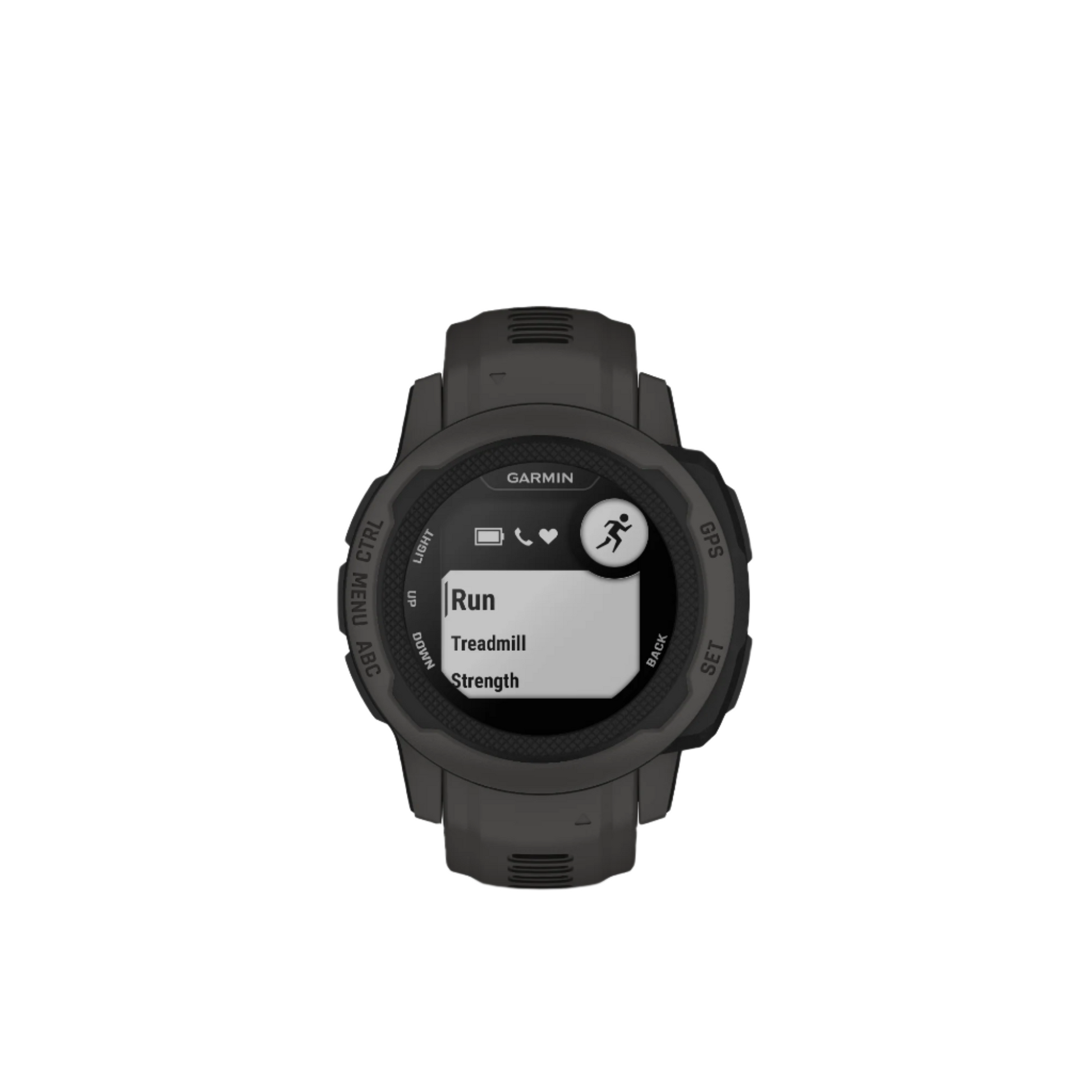 Garmin Instinct 2s rugged GPS smartwatch is tough enough to keep up with you and unique enough to fit your style.