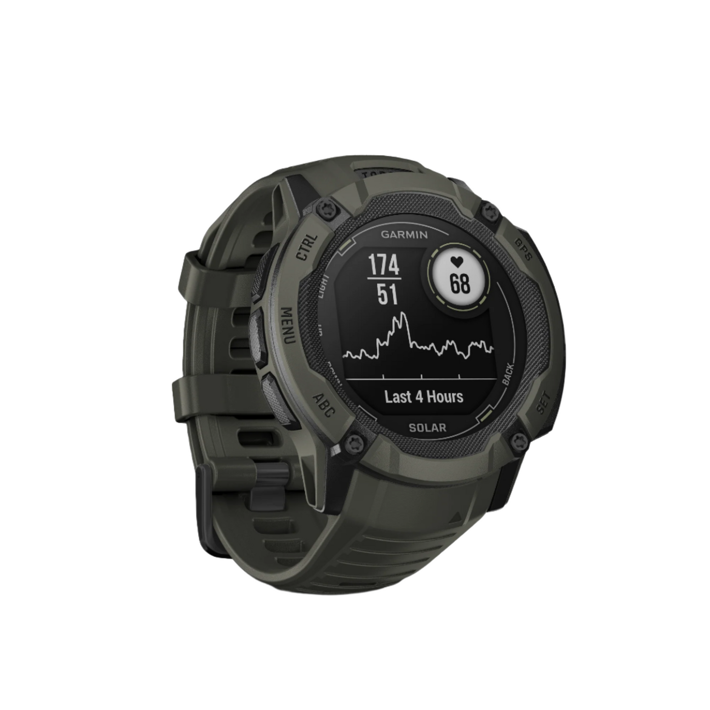 Garmin Instinct 2x Solar Rugged multisport GPS smartwatch is tough enough to keep up with you and bold enough to fit your style, solar charging lens keeps a larger battery going longer