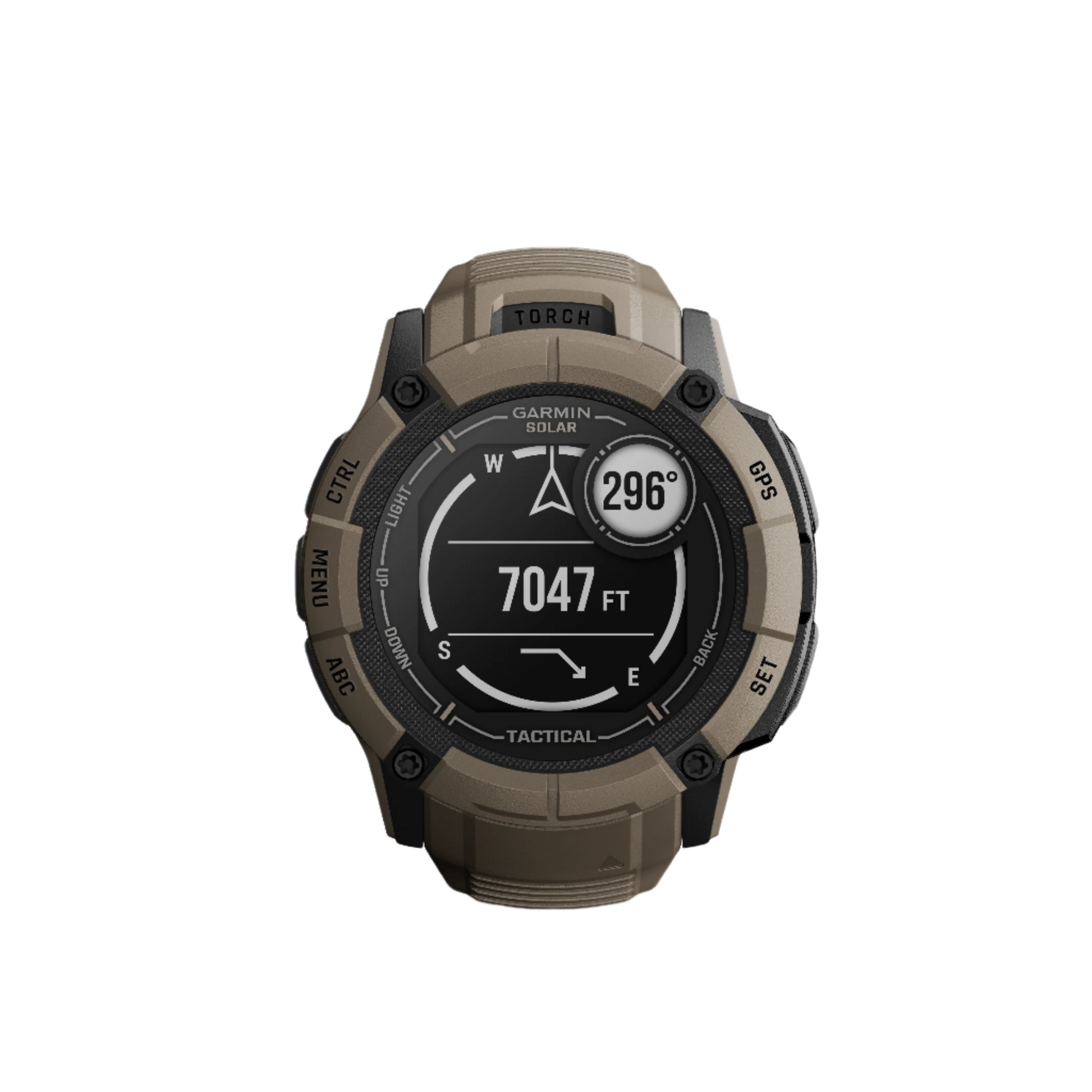 Garmin Instinct 2x Solar - Tactical Edition, Rugged multisport GPS smartwatch, tough enough to keep up with you, comes equipped with tactical-specific features, a built-in LED flashlight and solar charging