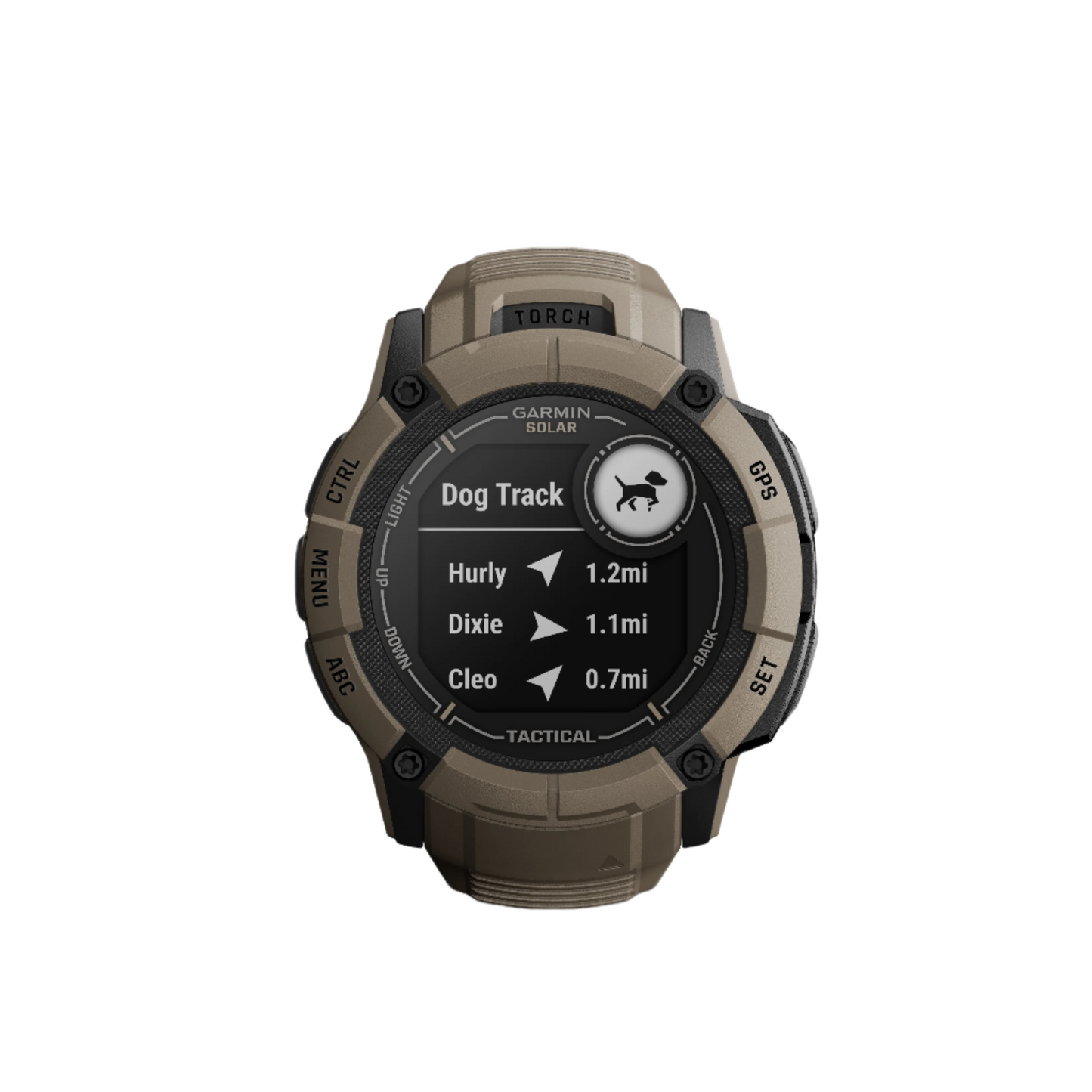 Garmin Instinct 2x Solar - Tactical Edition, Rugged multisport GPS smartwatch, tough enough to keep up with you, comes equipped with tactical-specific features, a built-in LED flashlight and solar charging