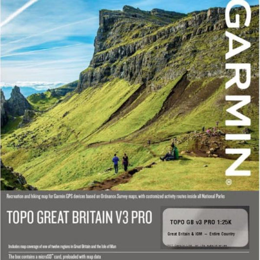 TOPO Great Britain PRO 1:25K v3 2024 (includes OS Full GB 1:250, 1:50k, 1:25k)