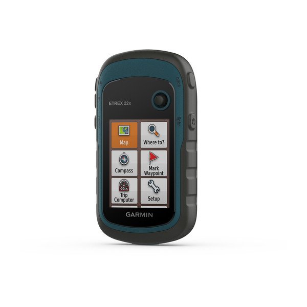 Main menu on the Garmin eTrex 22x Outdoor GPS Unit