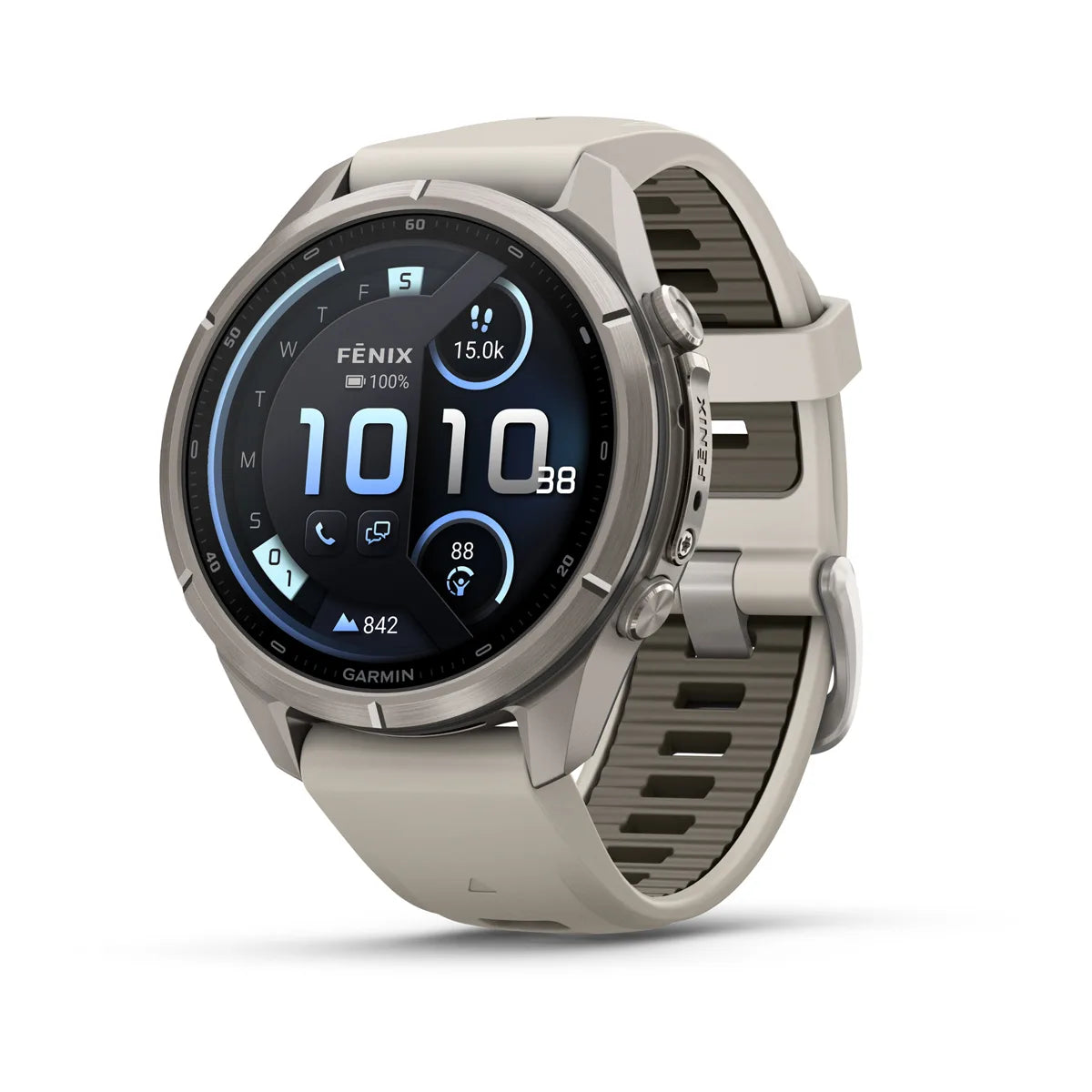 Garmin Fenix 9 Pro inReach - has a durable titanium case, bright AMOLED display + inReach LTE off-grid satellite connectivity