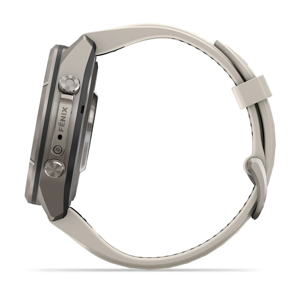 Garmin Fenix 9 Pro inReach - has a durable titanium case, bright AMOLED display + inReach LTE off-grid satellite connectivity
