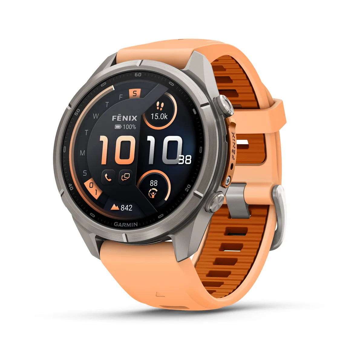 Garmin Fenix 9 Pro inReach - has a durable titanium case, bright AMOLED display + inReach LTE off-grid satellite connectivity