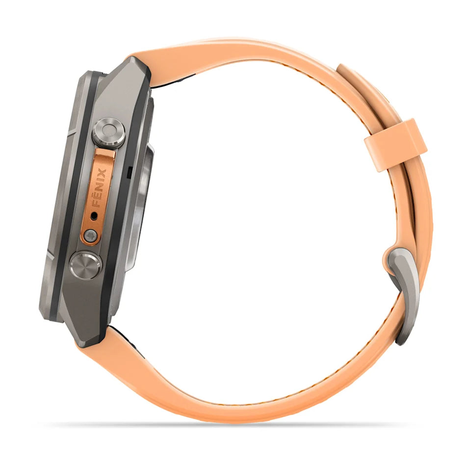 Garmin Fenix 9 Pro inReach - has a durable titanium case, bright AMOLED display + inReach LTE off-grid satellite connectivity
